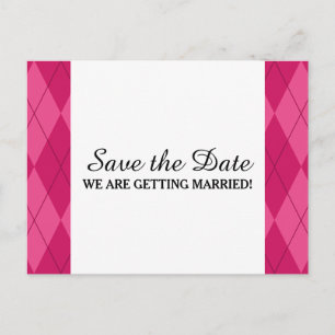 Rosa Raute Save the Date Postkarte