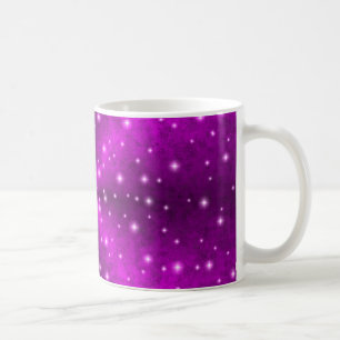 Rosa Regenbogen in der Optik des Skin Leder Kaffeetasse
