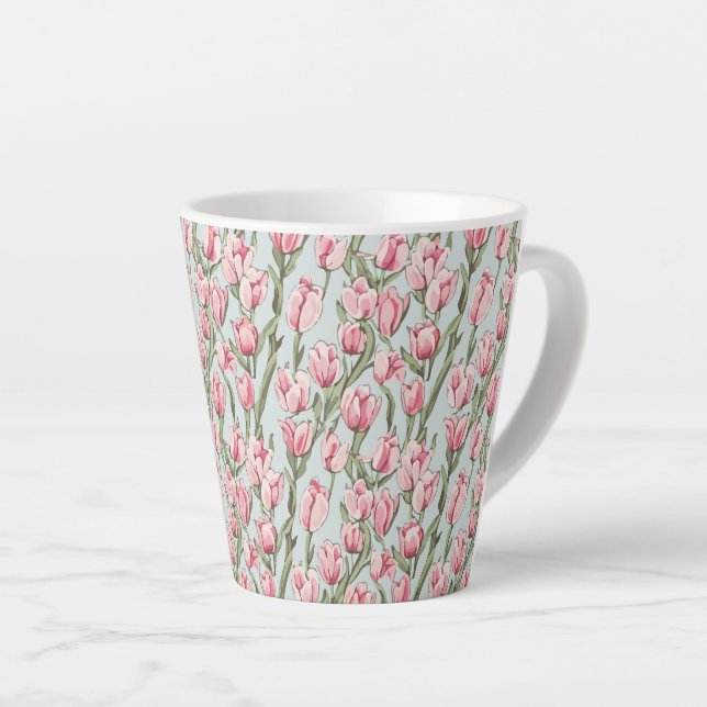 Rosa Reihen Serenität Milchtasse (Rechte Ecke)