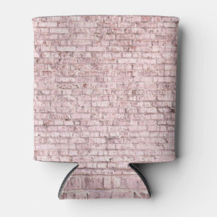 Rosa Retro Brick: Abstrakt gesättigt Dosenkühler