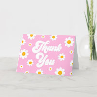 Rosa Retro Daisy Blume Party