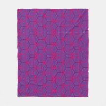 Rosa retro geometrisches Muster 