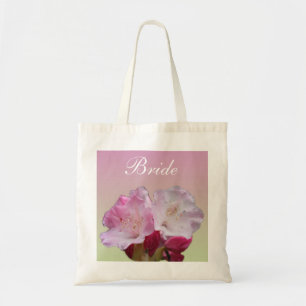rosa Rhododendron-Blüten Braut/Bräutigam-Tasche Tragetasche
