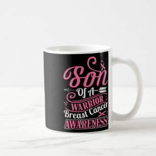 Rosa Ribbon Brustkrebs Bewusstsein Sohn des Kriege Kaffeetasse
