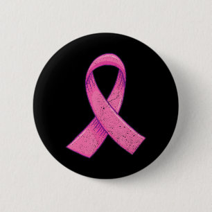 rosa Ribbon Brustkrebs Button