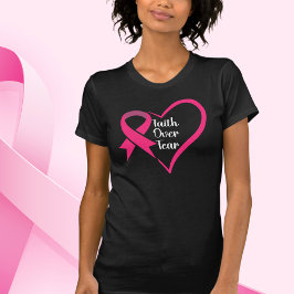 Rosa Ribbon Brustkrebs T - Shirt