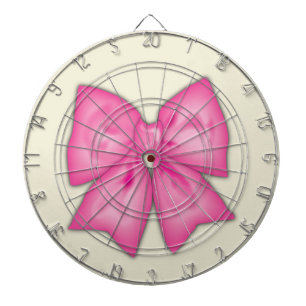 Rosa Ribbon Dartscheibe