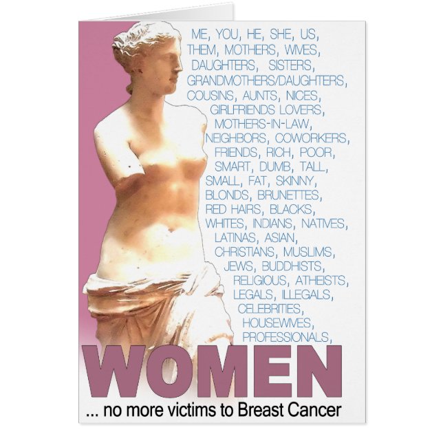 Rosa Ribbon Frauen (Vorne)