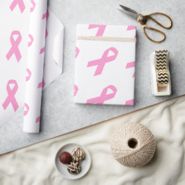 Rosa Ribbon Geschenkpapier