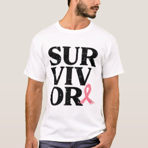 Rosa Ribbon Krieger Brustkrebs Bewusstsein Frauen T-Shirt