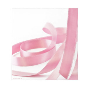 Rosa Ribbon Notizblock