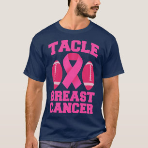 Rosa Ribbon Oktober Brustkrebs-Bewusstseinsfußball T-Shirt