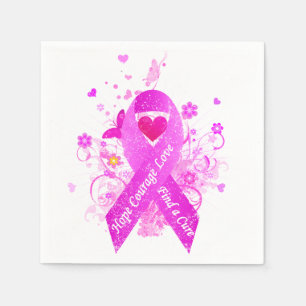 Rosa Ribbon Vintag Serviette