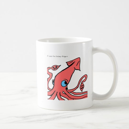 Rosa Riesige Tintenfisch Tasse Kaffeetasse Zazzle Ch