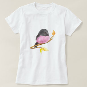 Rosa Robin Bird T - Shirt