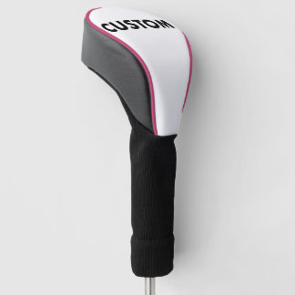 Rosa Rohrleitung individuell Golf Driver Kopfbedec Headcover