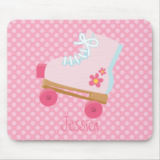 Rosa Rollerskate Mousepad