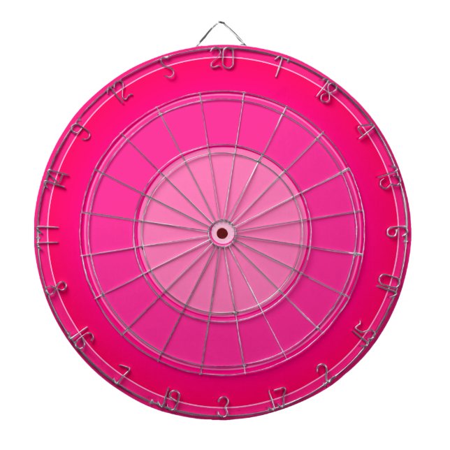 Rosa Rosa, das Sie an den Pfeilen stinken Dartscheibe (vorne)