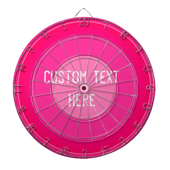 Rosa Rosa, das Sie an den Pfeilen stinken Dartscheibe (vorne)