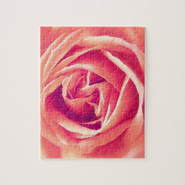 Rosa-Rosa-Druck (Vertikal)