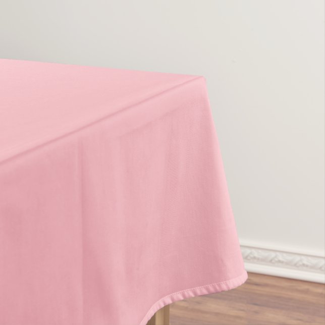 Rosa Rosa Farbe | Classic | elegant Tischdecke (Beispiel)