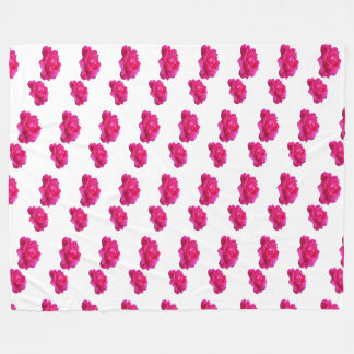 Rosa Rosa Fleece Blankon