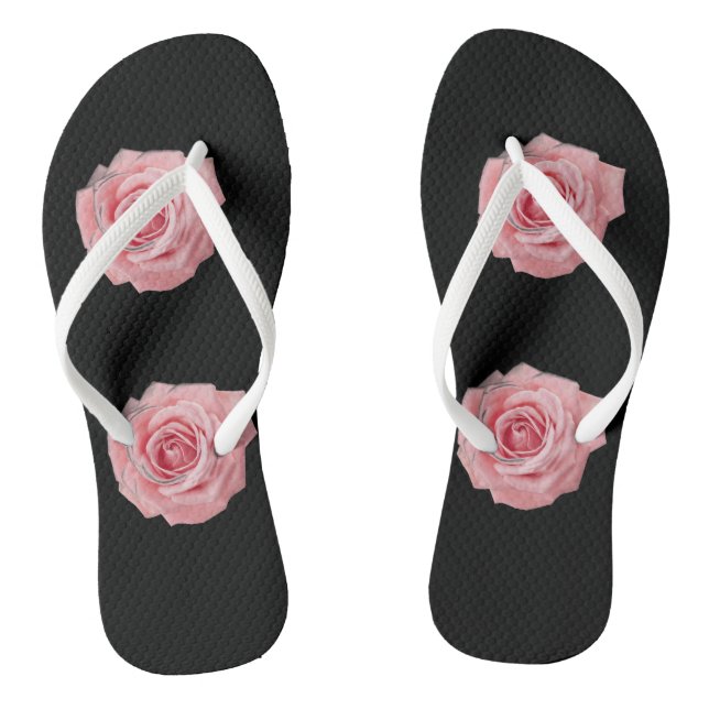 Rosa Rosa  Flip Flops (Fußbett)