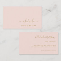 Rosa Rosa Gold Elegante Haar Stylist