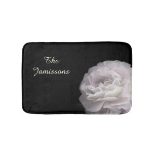 Rosa Rosa Personalisiert Plush Badmatte Badematte