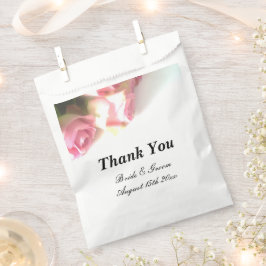 Rosa Rosa Rosa Blume Foto Design Hochzeit Geschenktütchen