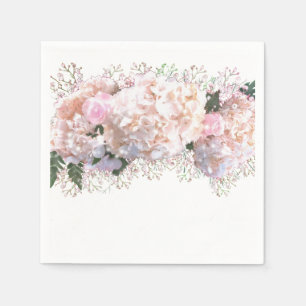 Rosa, rosa, rosa Blume Serviette