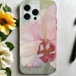 Rosa Rosa-Rosa-Monogramm-Girl-Orchid Case-Mate iPhone Hülle