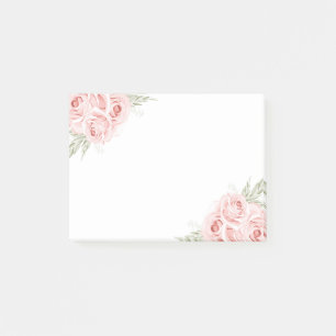 Rosa Rosa Rosa Rosengarten Post-it Klebezettel