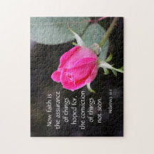 Rosa Rose, Bibelverse (Hebräische) über Glauben un