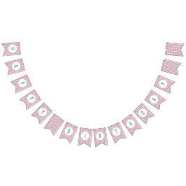 Rosa Rose Bunt Wimpelkette
