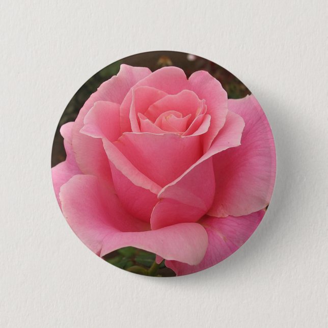 Rosa Rose Button (Vorderseite)