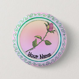 Rosa Rose Button
