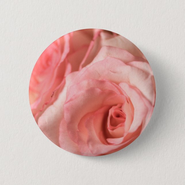 Rosa Rose Button (Vorderseite)