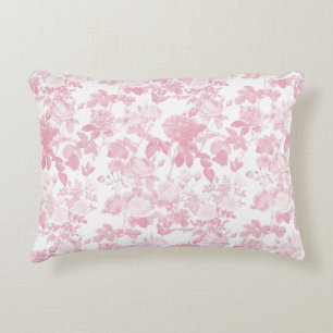 Rosa Rose Chinoiserie Muster Dekokissen