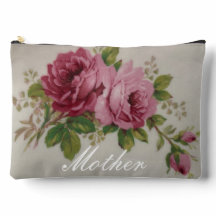 Rosa Rose Elegance Druck Nähtasche