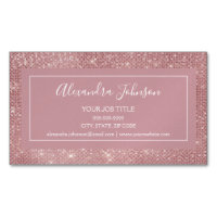 Rosa Rose Gold Glam Sparkle Moderne und elegante