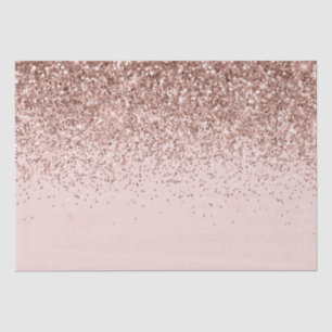 Rosa Rose Gold Glitzer Sparkone Seidenpapier