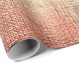 Rosa Rose Gold Pulver Metallische Pinsel Makeup Vi Geschenkpapier