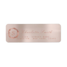 Rosa Rose Gold Wraath VIP Monogram UAWG