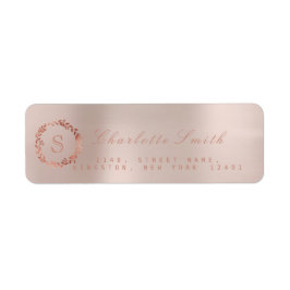 Rosa Rose Gold Wraath VIP Monogram UAWG