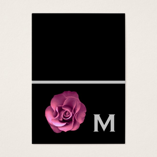 Rosa-Rose-Hochzeitsmarken oder Falten eines Hinwei (Vorderseite)