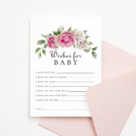 Rosa Rose Hydrangea Blumengestelle Wünsche für Bab Einladung