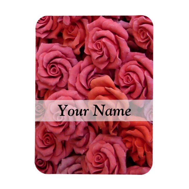 Rosa Rose Magnet (Vertikal)