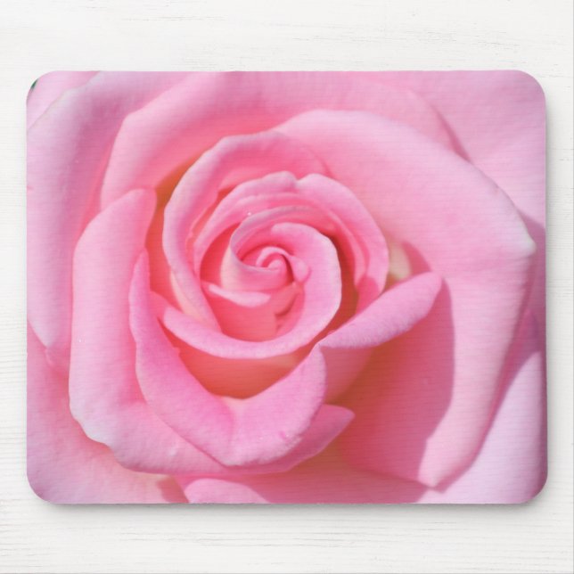 Rosa Rose Mousepad (Vorne)