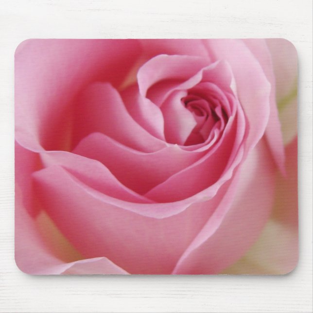 Rosa Rose Mousepad (Vorne)